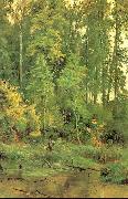 Ivan Shishkin Approaching Autumn painting